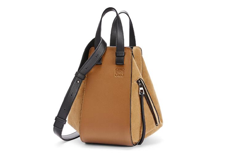 Сумка женская LOEWE Hammock коричневая