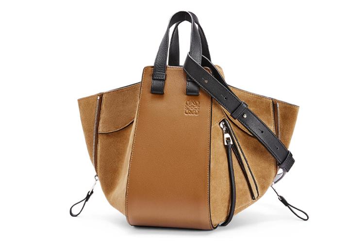 Сумка женская LOEWE Hammock коричневая