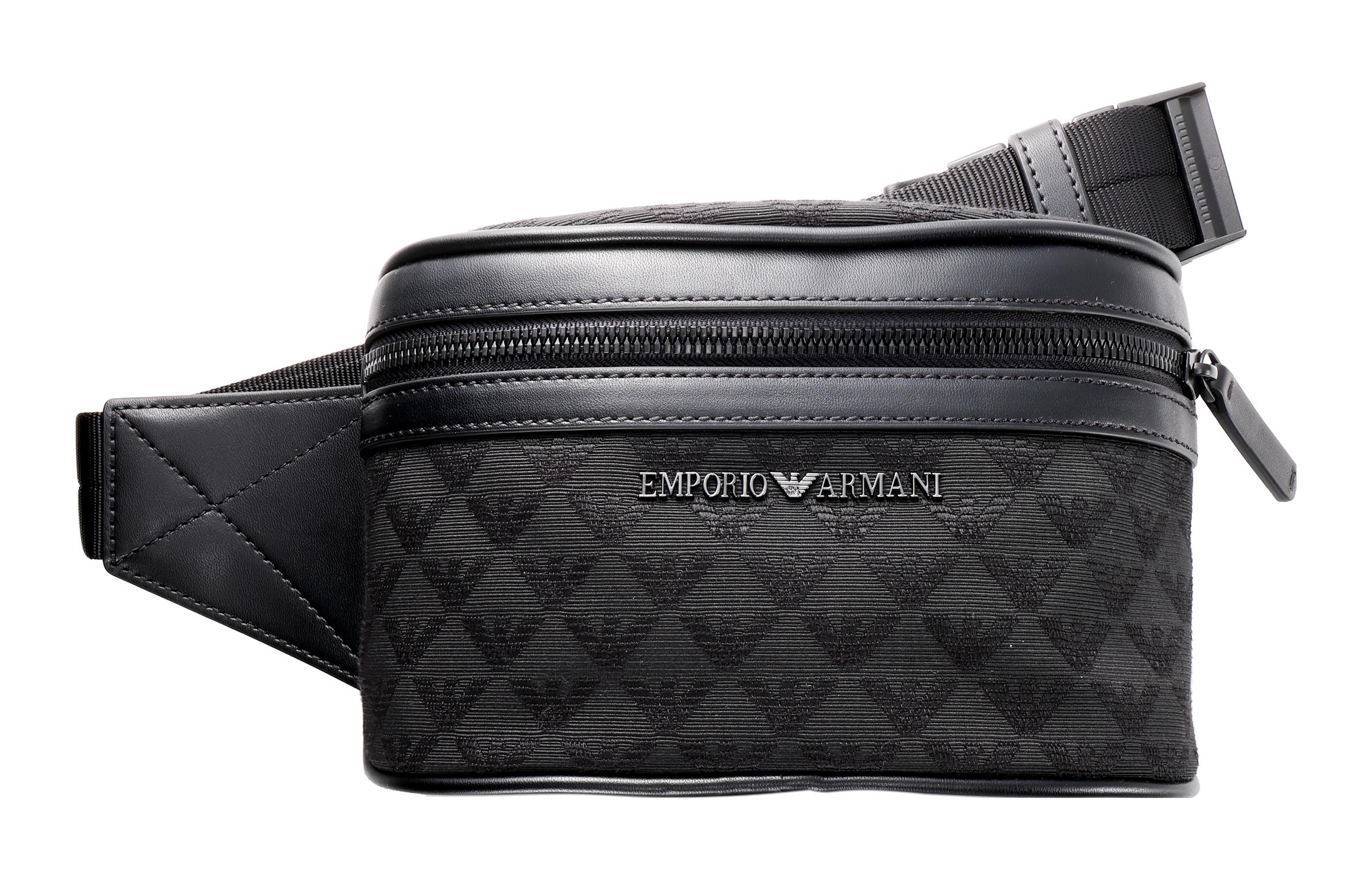 Поясная сумка мужская EMPORIO ARMANI Y4O312-Y022V-81336 черная