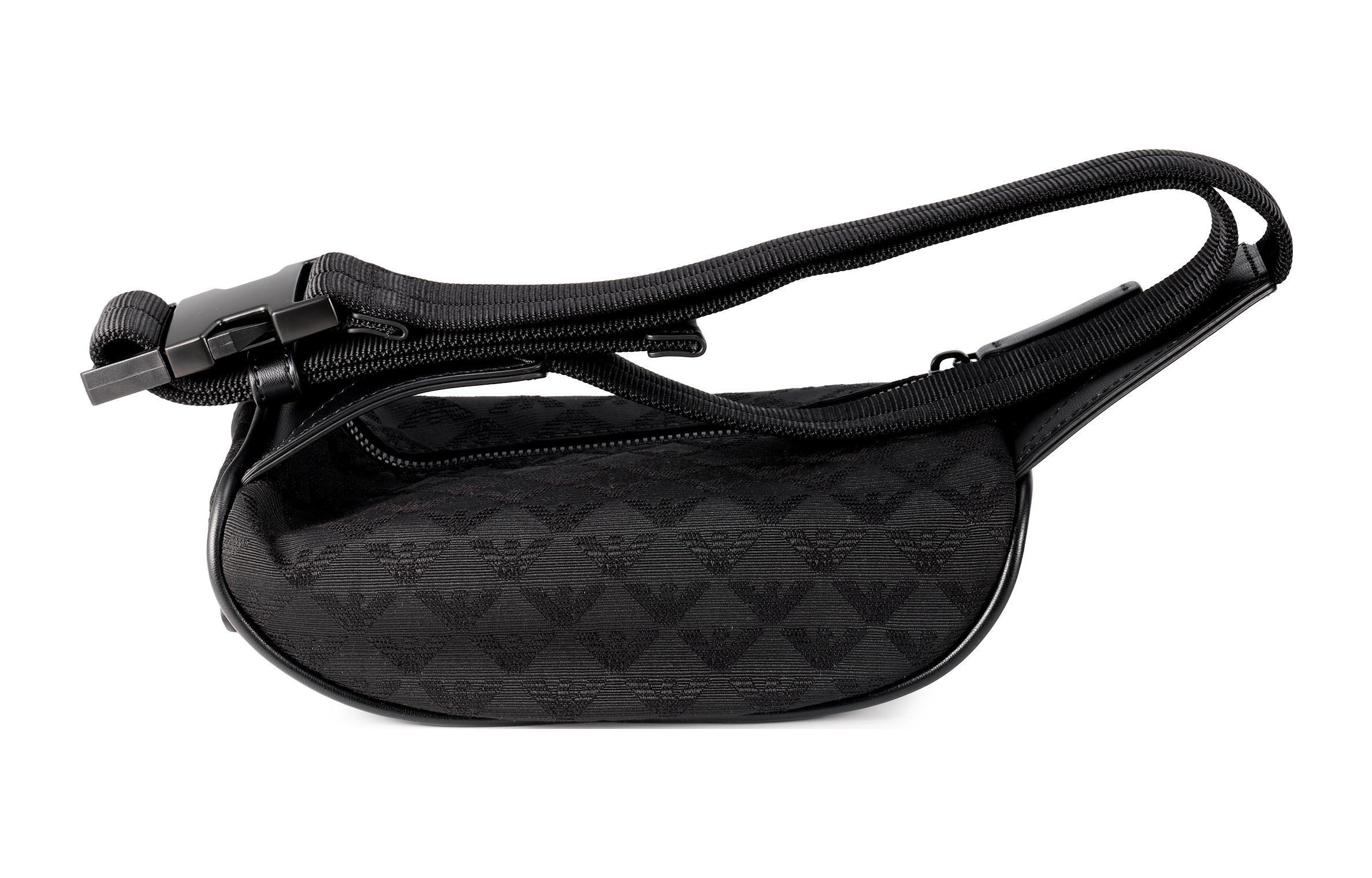 Поясная сумка мужская EMPORIO ARMANI Y4O312-Y022V-81336 черная