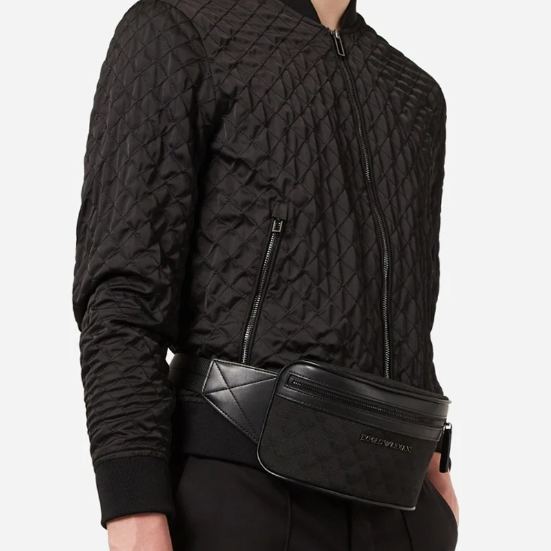 Поясная сумка мужская EMPORIO ARMANI Y4O312-Y022V-81336 черная