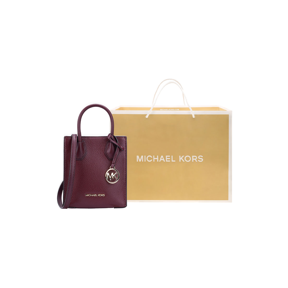 Сумка женская MICHAEL KORS Mercer Sheet Music Bag фуксия