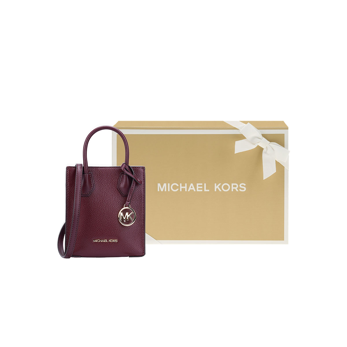 Женская сумка MICHAEL KORS Mercer Sheet Music Bag мини фуксия