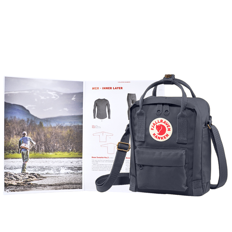 Сумка унисекс Fjallraven Vinylon графитовый черный