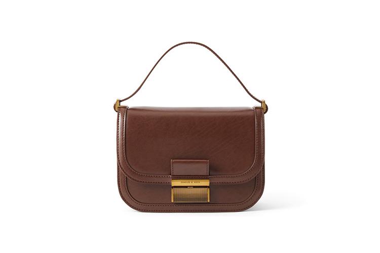 Сумка женская CHARLES&KEITH CK2-80781400 многоцветная, dark brown dark coffee