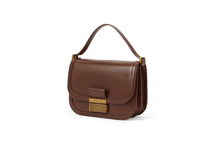 Сумка женская CHARLES&KEITH CK2-80781400 многоцветная, dark brown dark coffee