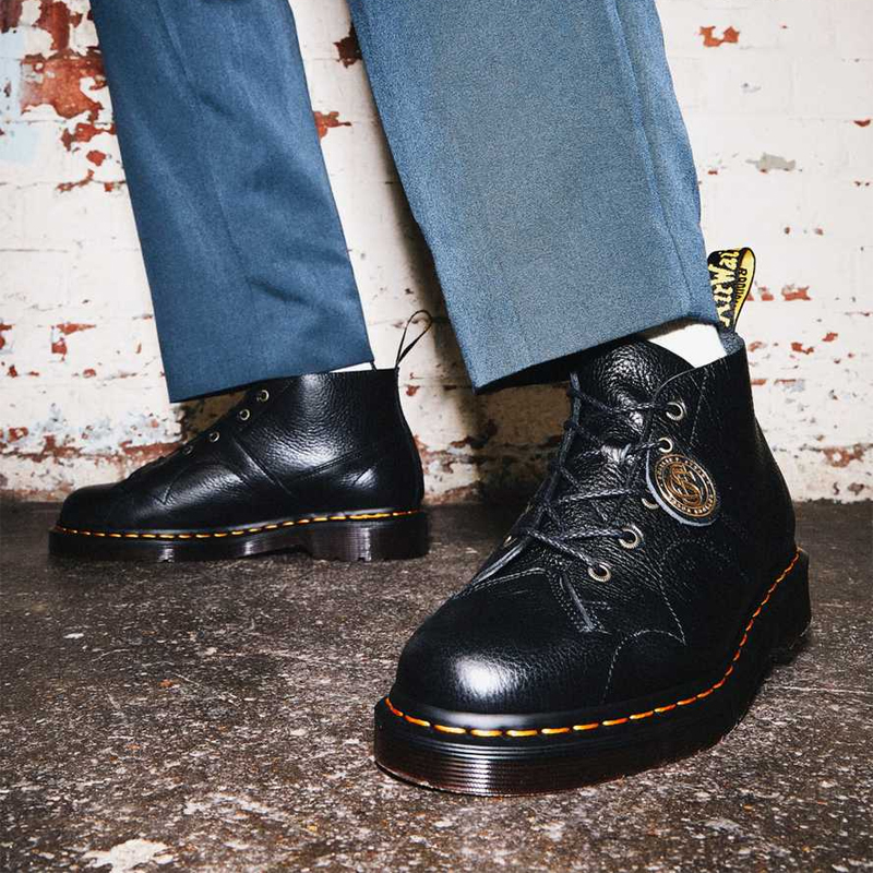 Ботинки Dr. Martens Church Buckingham Monkey черные, 36 EU