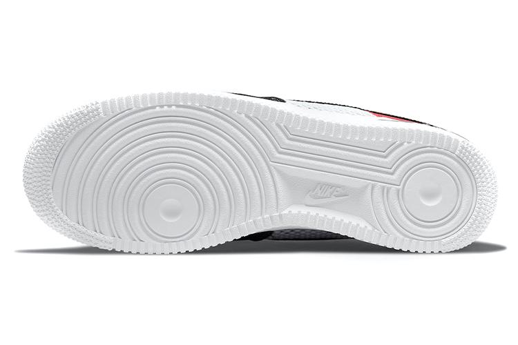 Кроссовки унисекс Nike Air Force 1 Low '07 LV8 gym red black, 40 EU