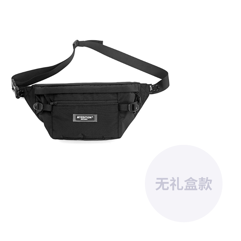 Сумка унисекс MYEDITION M20646-S черная, Small EU