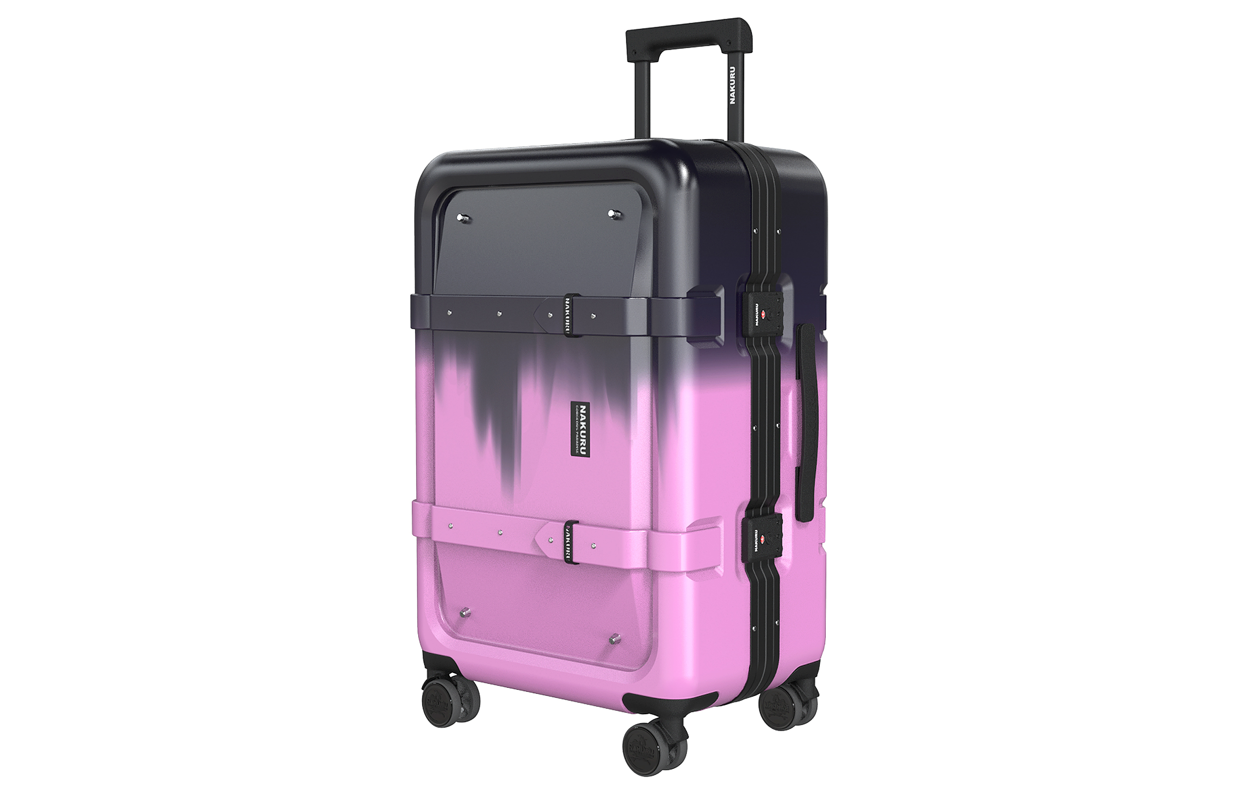 Чемодан унисекс NAKURU YWD-2141 черный