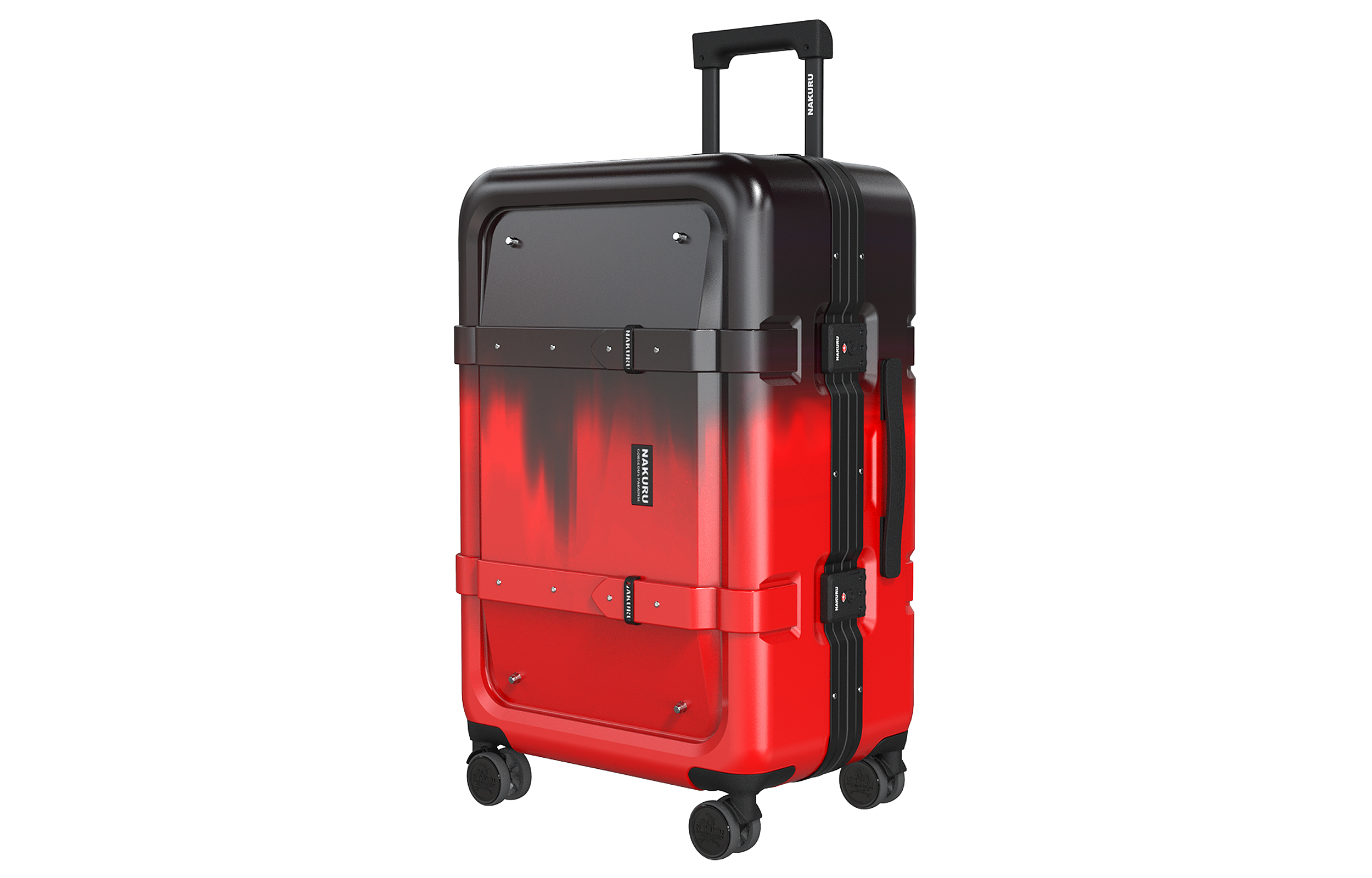 Чемодан унисекс NAKURU YWD-2141 черный