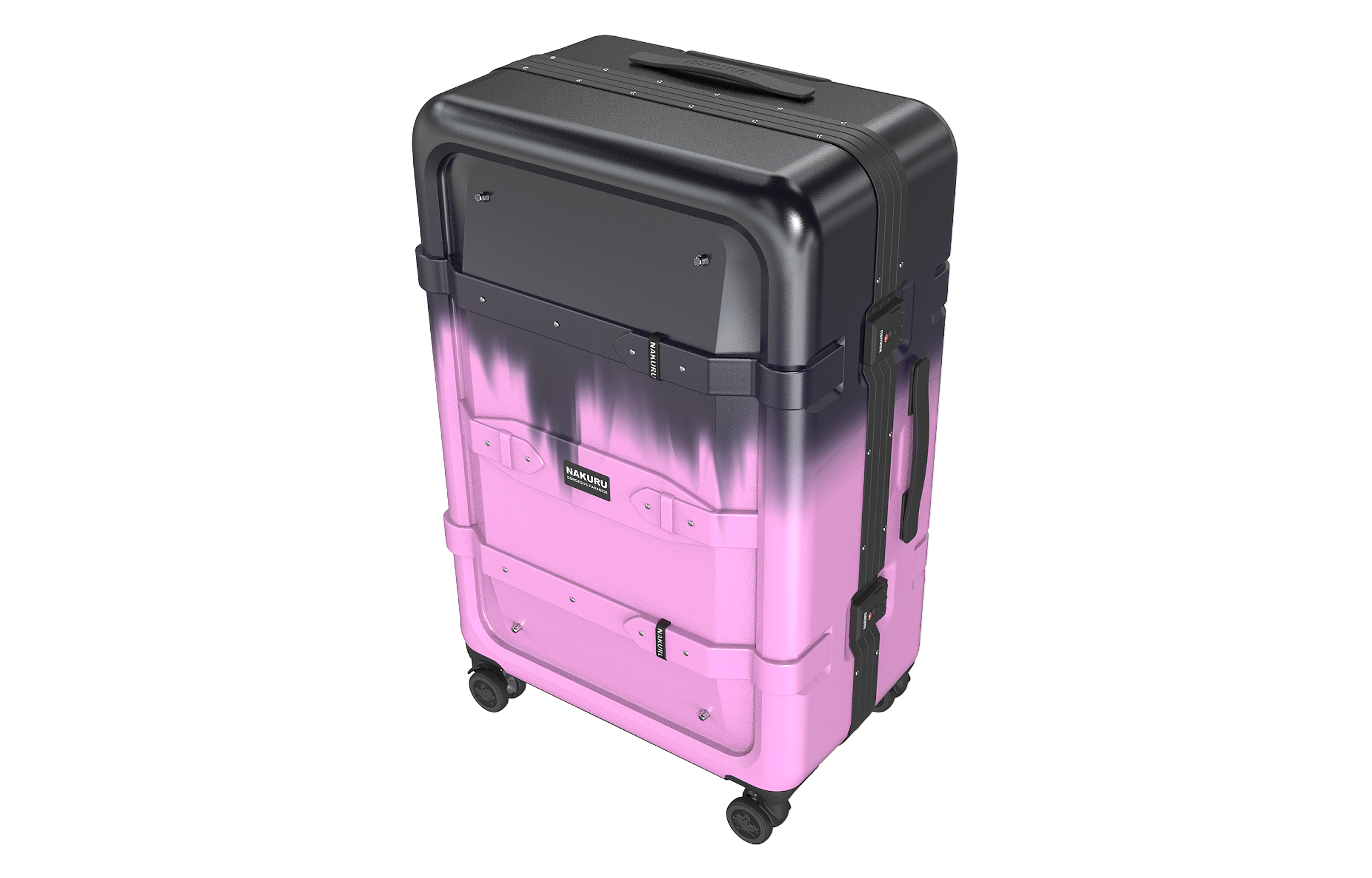 Чемодан унисекс NAKURU YWD-2141 черный