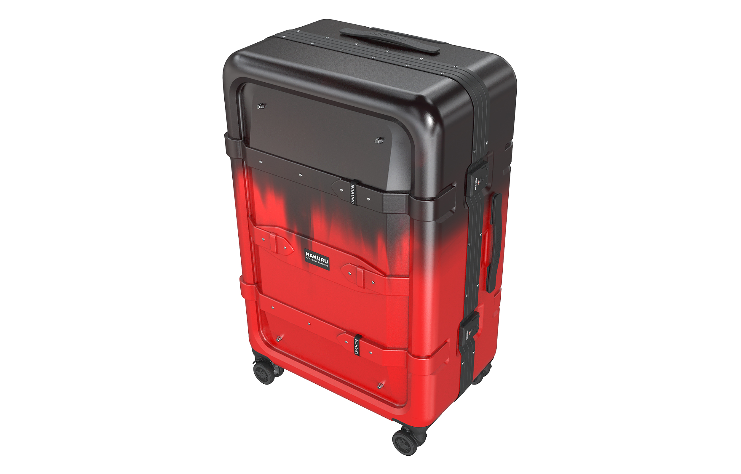 Чемодан унисекс NAKURU YWD-2141 черный