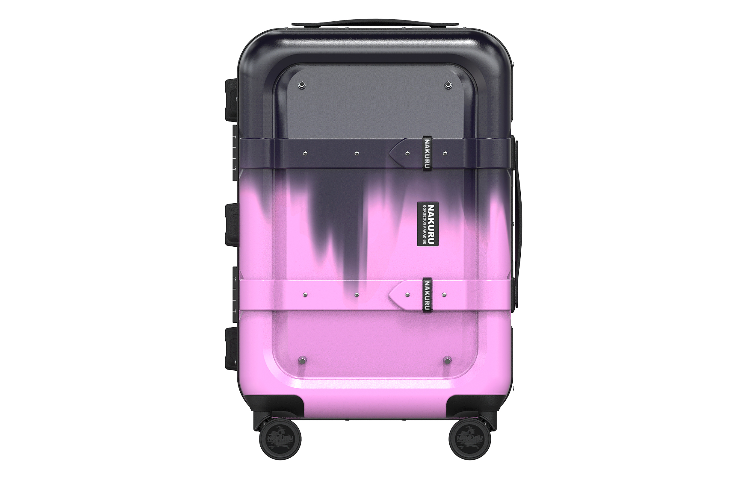 Чемодан унисекс NAKURU YWD-2141 черный