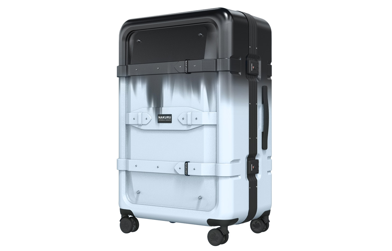 Чемодан унисекс NAKURU YWD-2141 черный