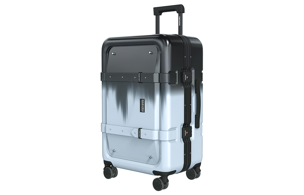 Чемодан унисекс NAKURU YWD-2141 черный