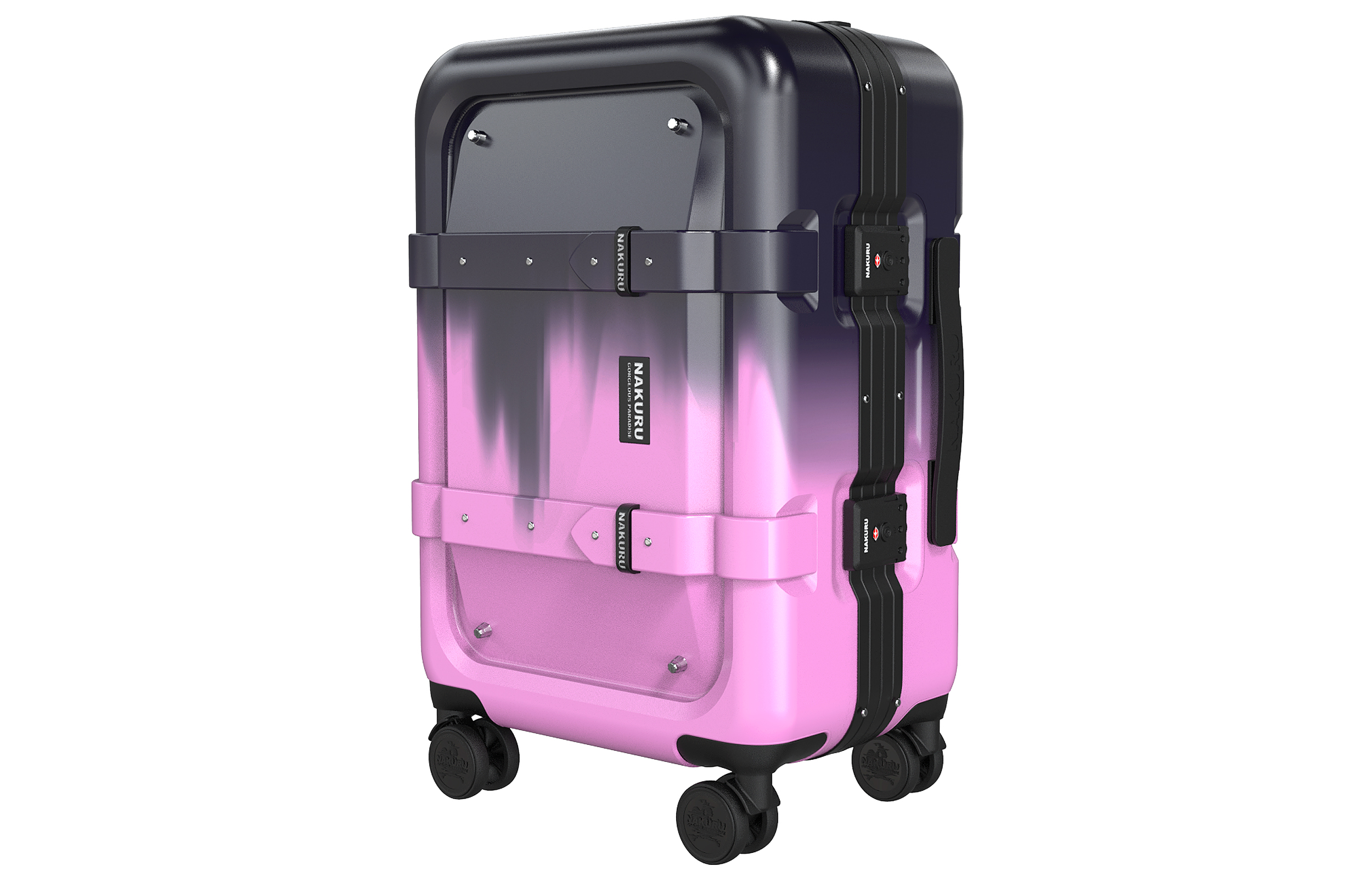 Чемодан унисекс NAKURU YWD-2141 черный