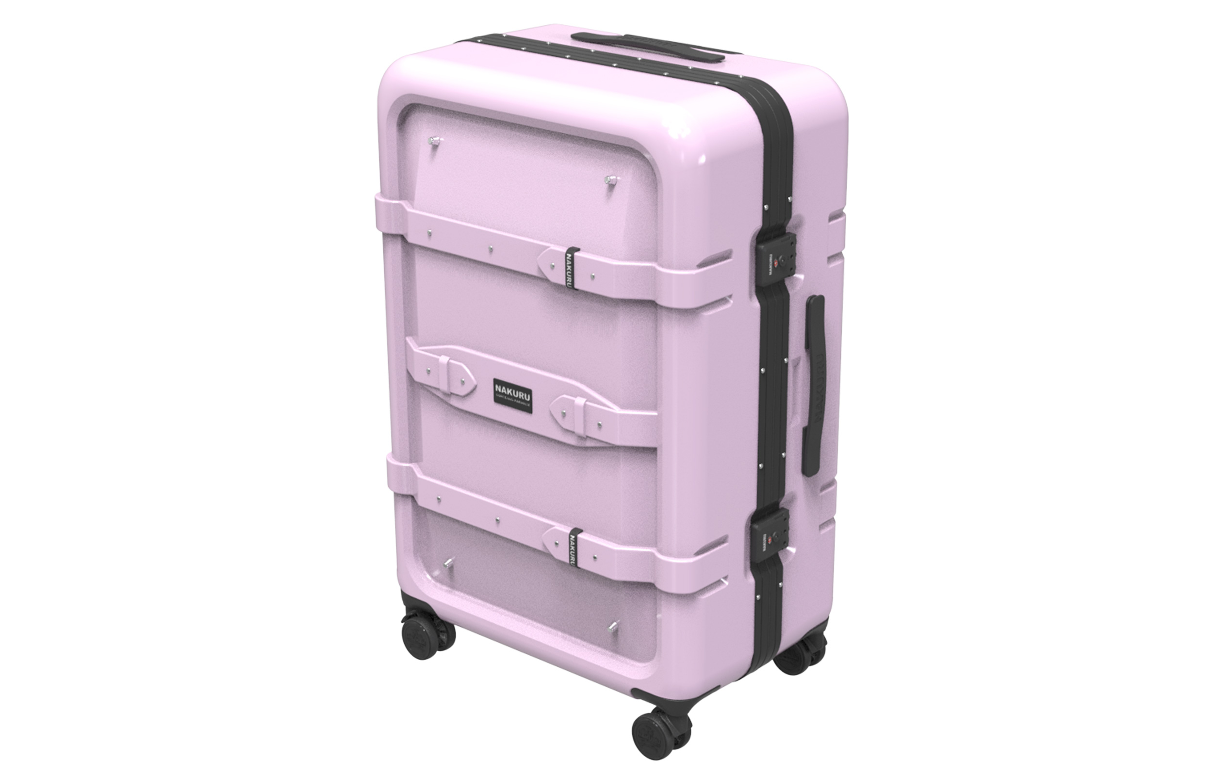 Чемодан унисекс NAKURU YWD-2141 черный