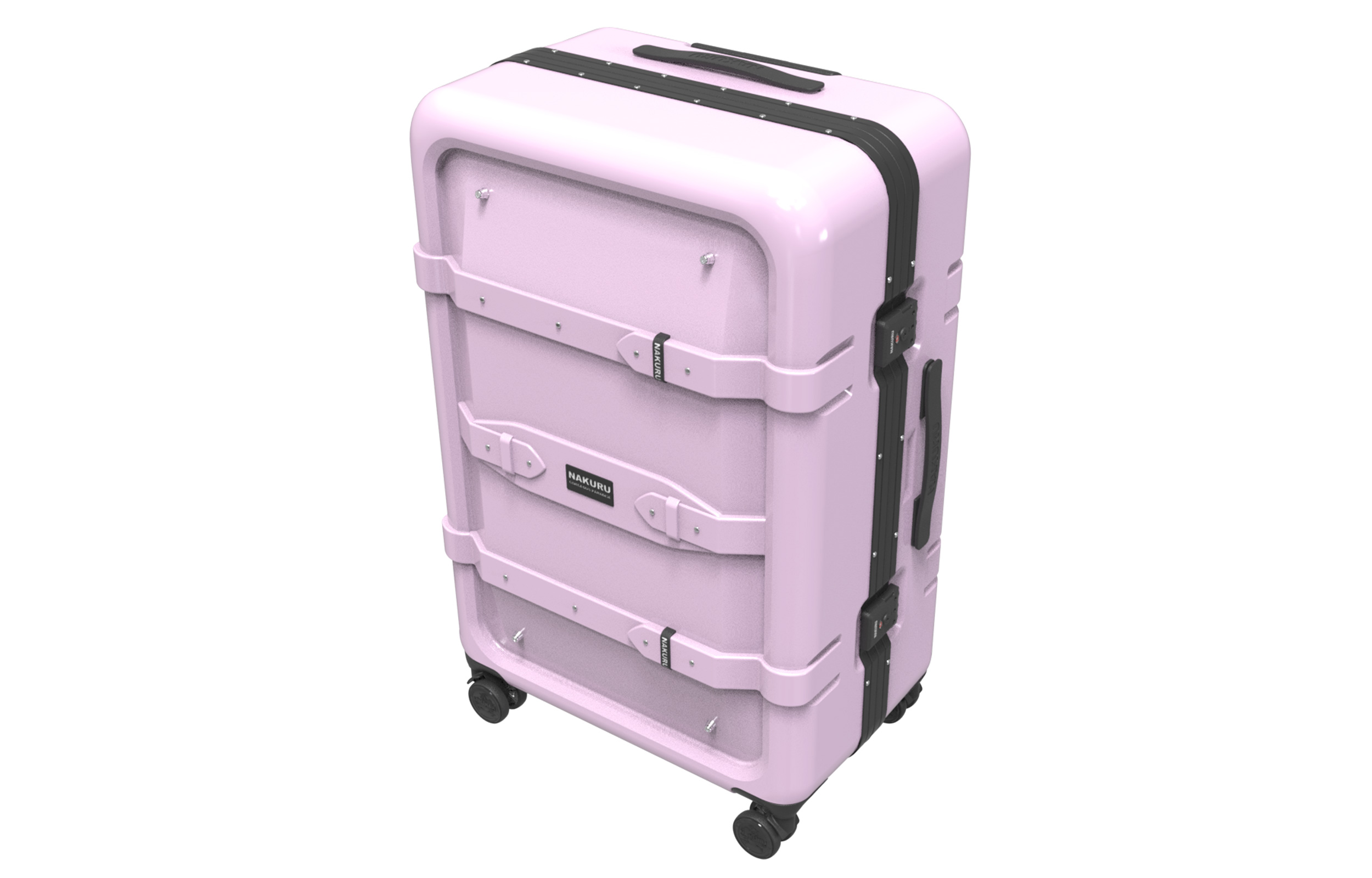 Чемодан унисекс NAKURU YWD-2141 черный