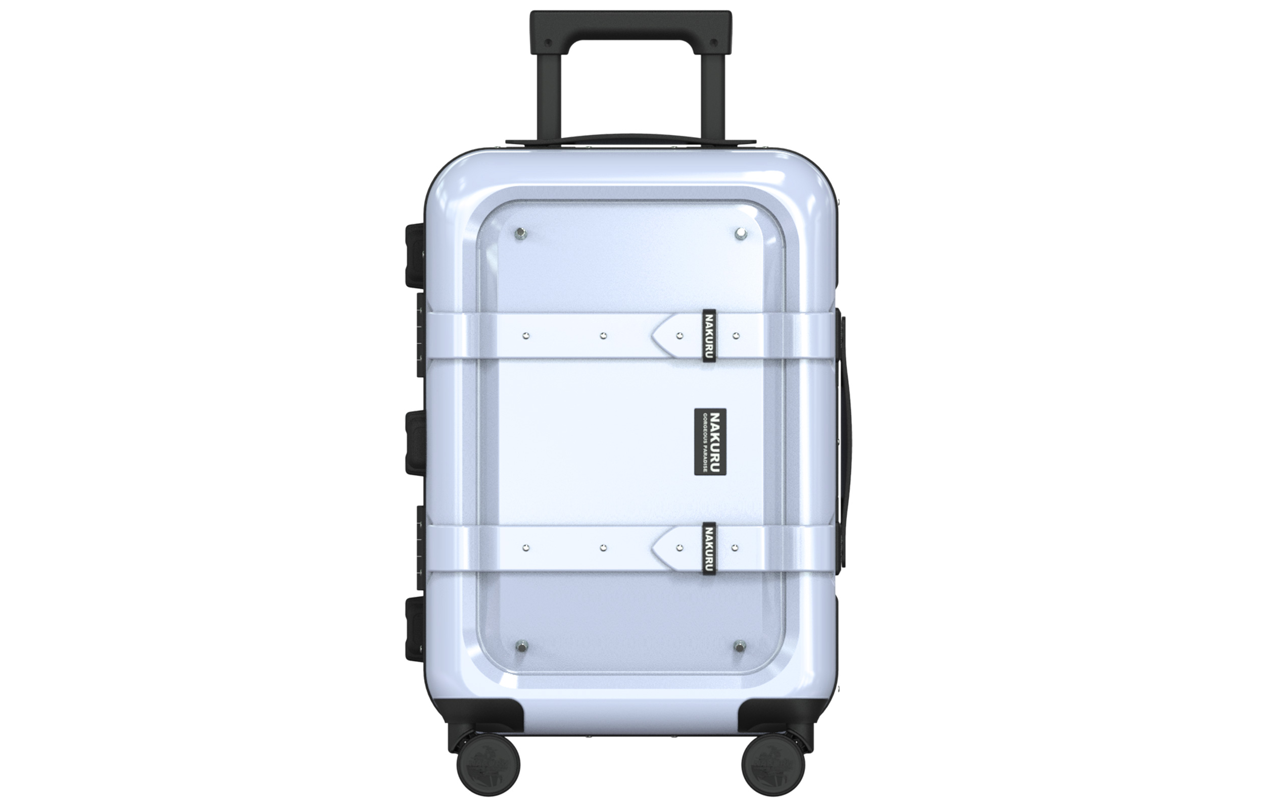 Чемодан унисекс NAKURU YWD-2141 черный