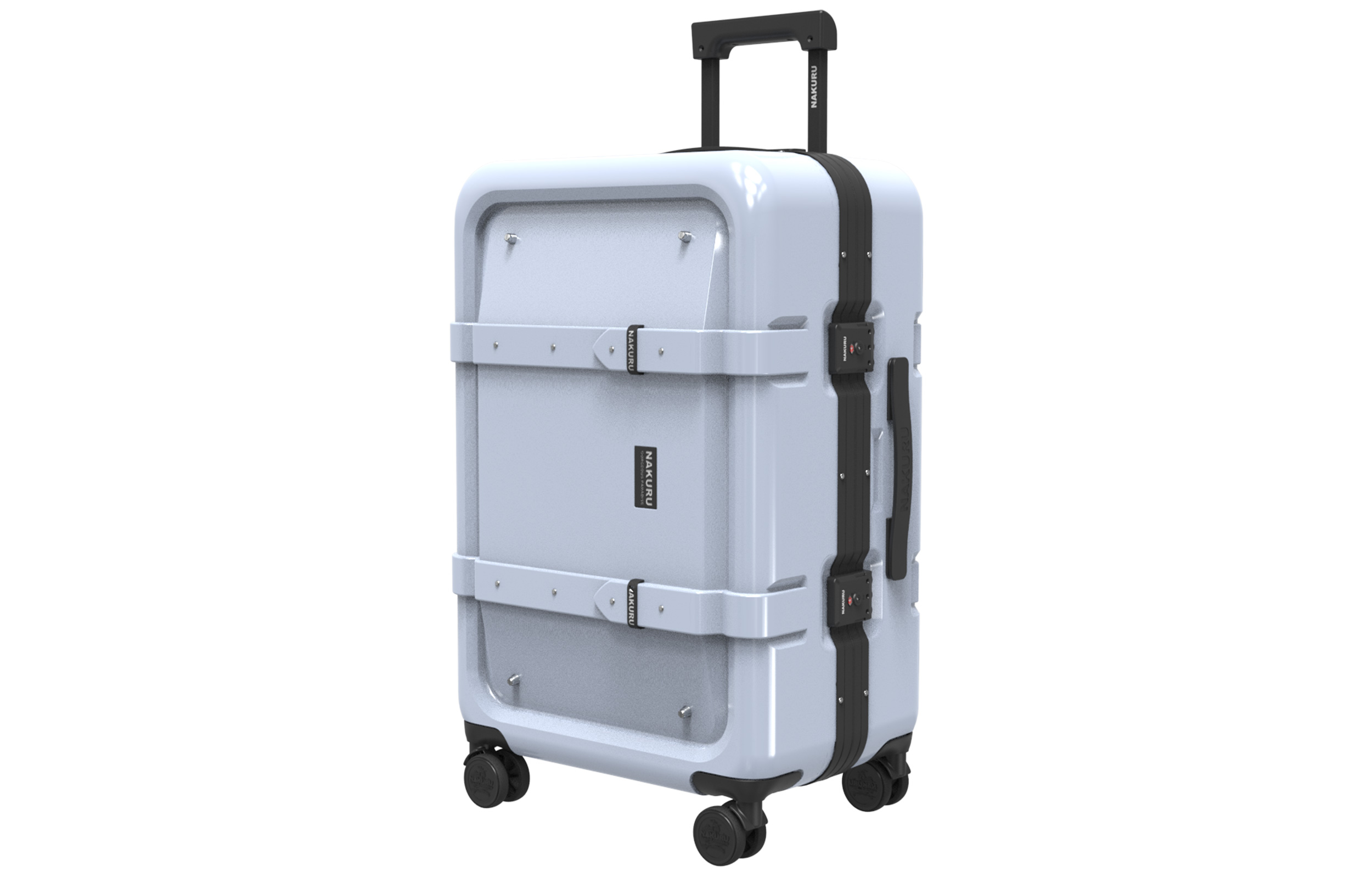 Чемодан унисекс NAKURU YWD-2141 черный