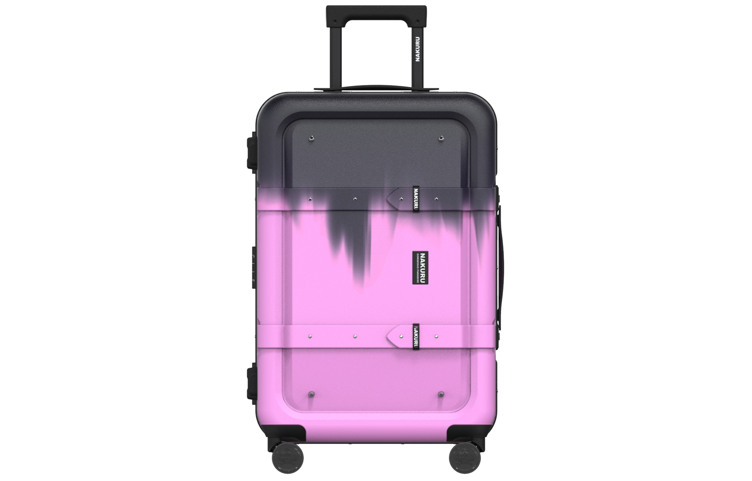 Чемодан унисекс NAKURU YWD-2141 черный