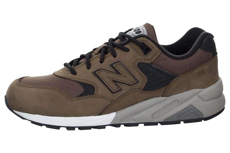 Кроссовки мужские New Balance 580 Elite коричневые, 44.5 EU