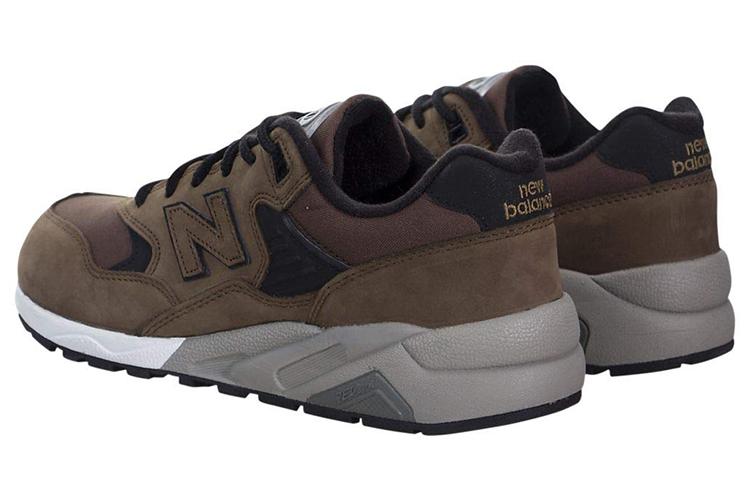 Кроссовки мужские New Balance 580 Elite коричневые, 44.5 EU