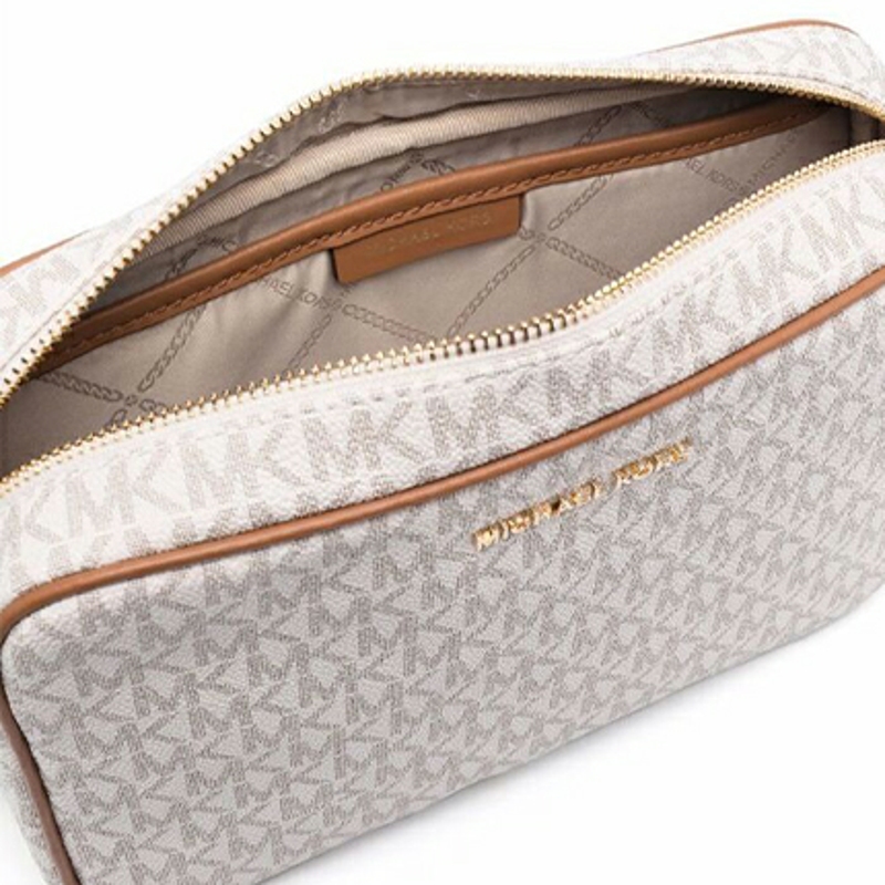 Кроссбоди-сумка женская MICHAEL KORS Jet Set Canvas, vanilla