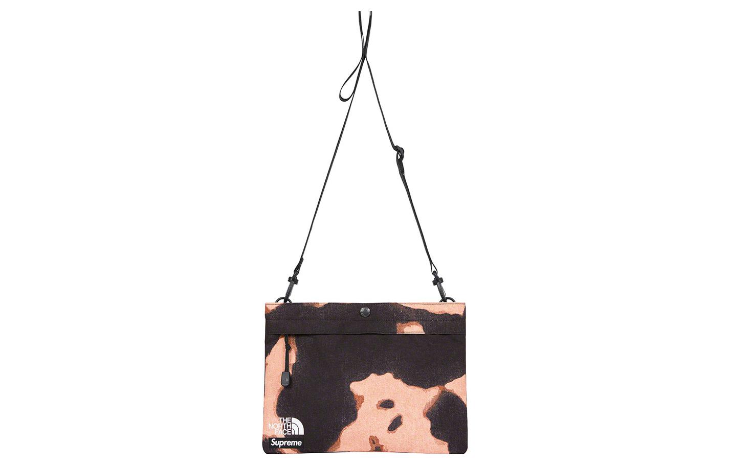 Сумка унисекс Supreme × The North Face Collaboration коричневая и синяя