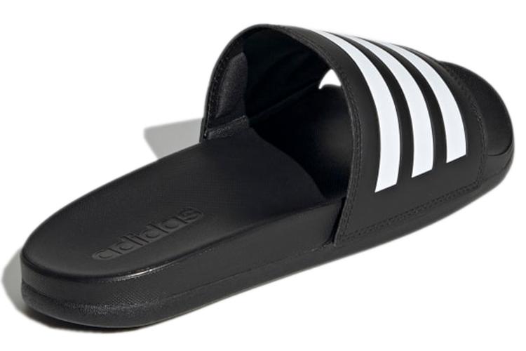 Шлепанцы унисекс Adidas Adilette Comfort Slide черные, белые, 40 2/3 EU