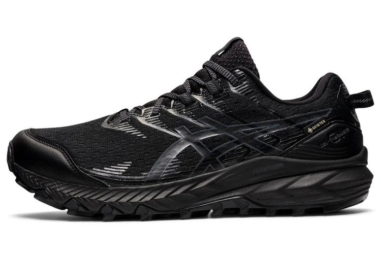 Трейл-беговые кроссовки мужские ASICS GEL-TRABUCO 10 GTX черные, 42 EU