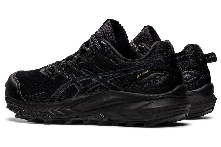 Трейл-беговые кроссовки мужские ASICS GEL-TRABUCO 10 GTX черные, 42 EU