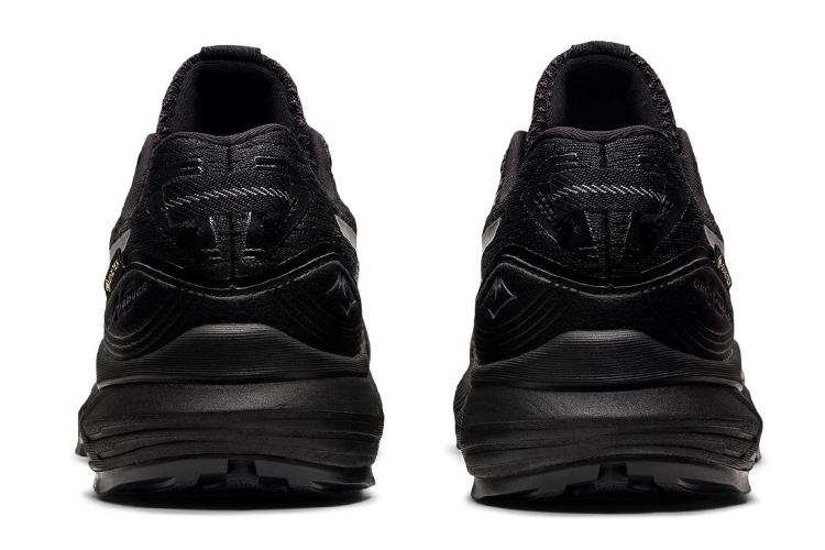 Трейл-беговые кроссовки мужские ASICS GEL-TRABUCO 10 GTX черные, 42 EU