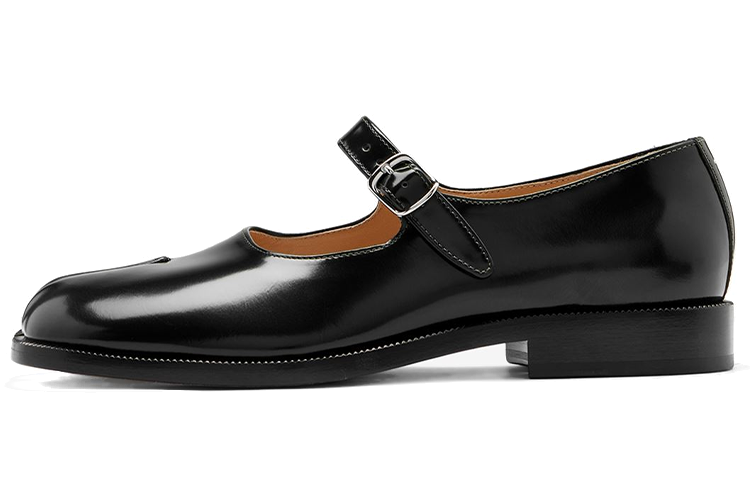Туфли женские Maison Margiela Tabi Mary Jane черные, 36 EU