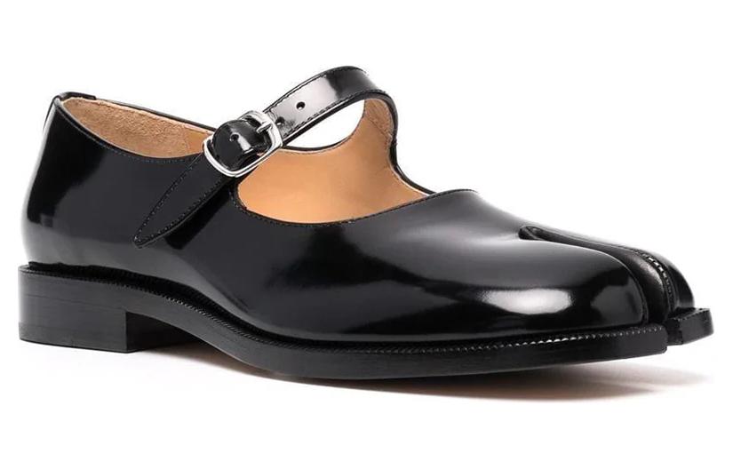 Туфли женские Maison Margiela Tabi Mary Jane черные, 36 EU
