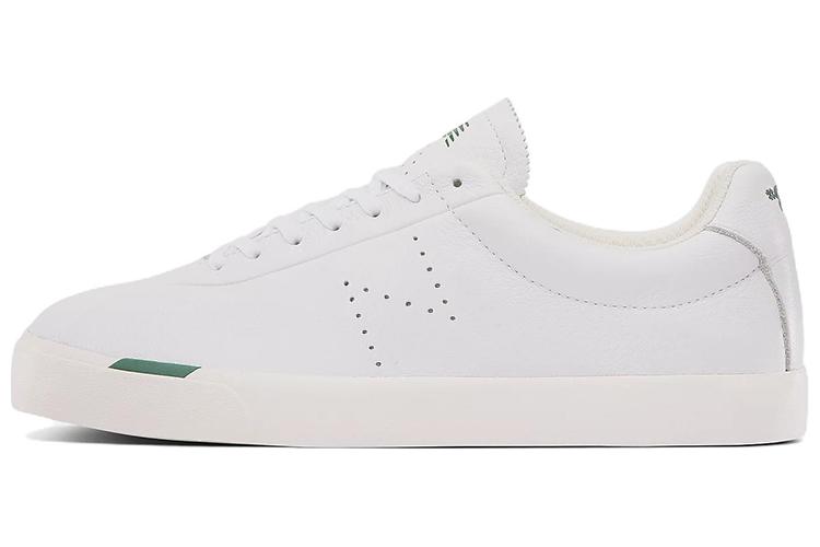 Кроссовки унисекс New Balance Numeric 22 белые и зелёные, 37.5 EU