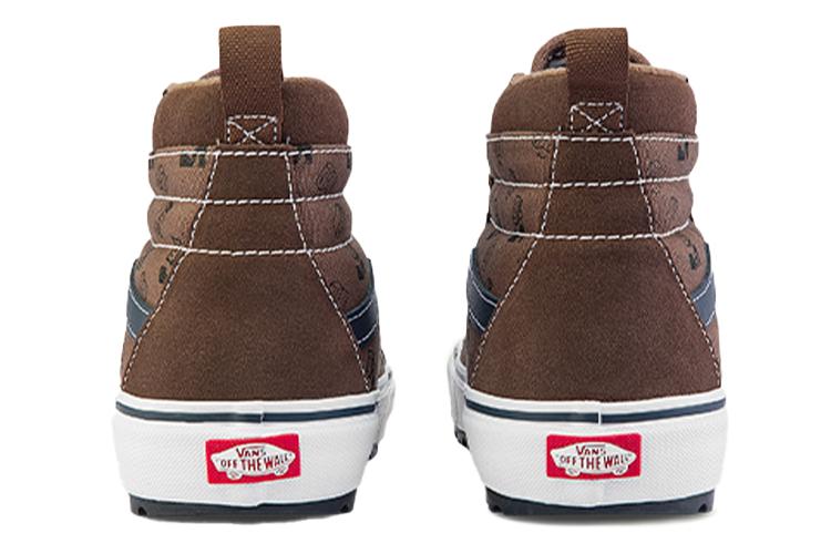 Кроссовки унисекс Vans Sk8 Hi Mte 1 коричневые, 41 EU