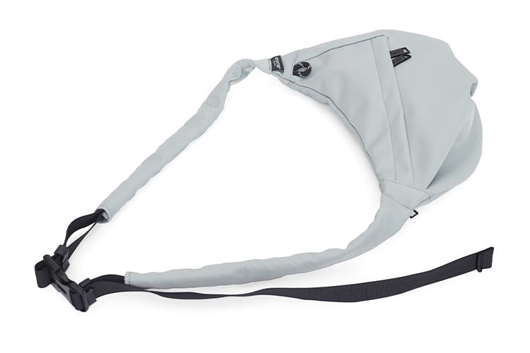 Сумка унисекс MYEDITION 2L черно-серая, Small EU