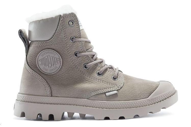 Ботинки унисекс Palladium Pampa Sport Cuff S серые, 42