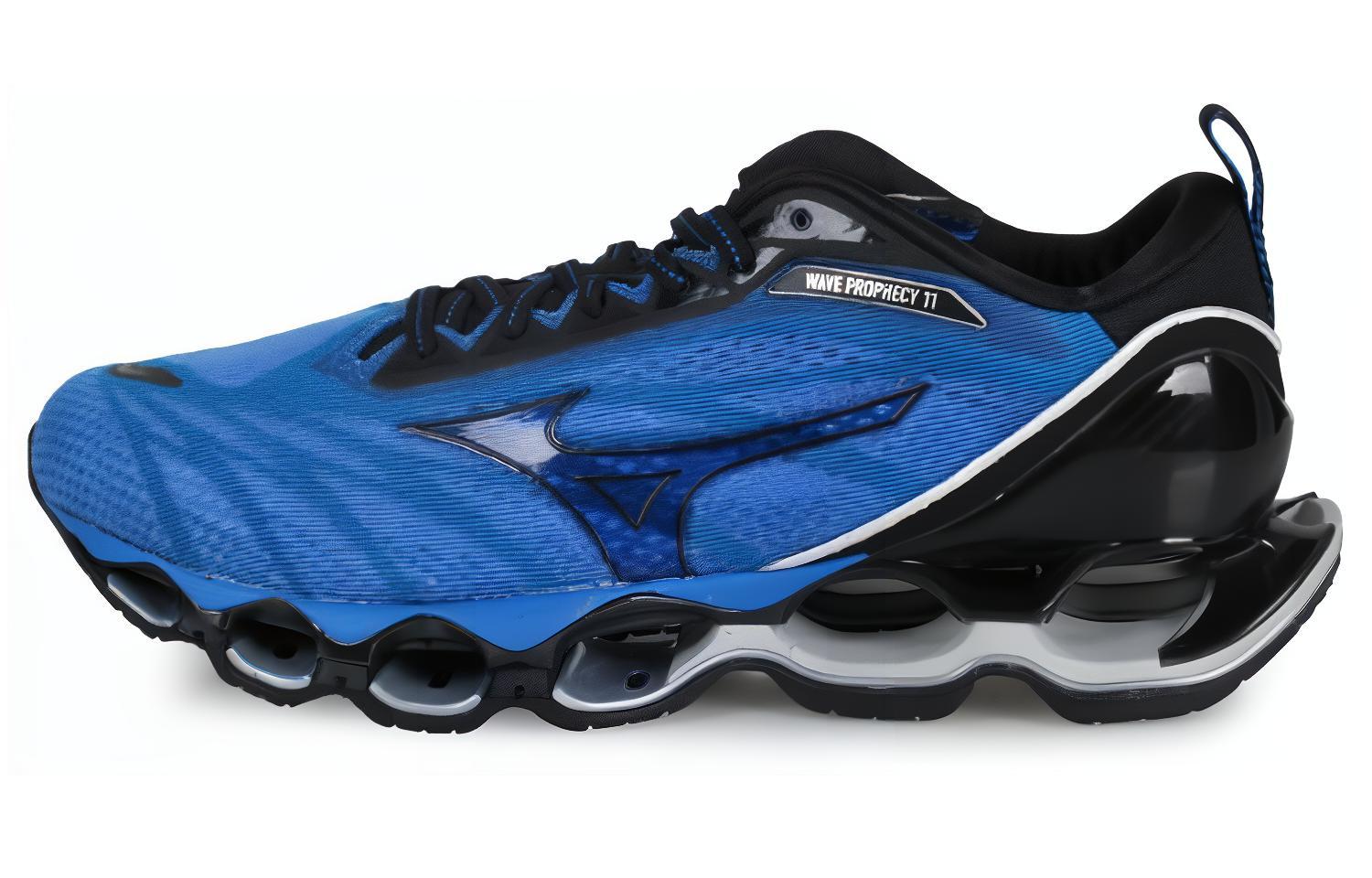 Кроссовки мужские Mizuno Wave Prophecy 11 синий черный