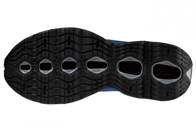 Кроссовки мужские Mizuno Wave Prophecy 11 синий черный, 40 EU