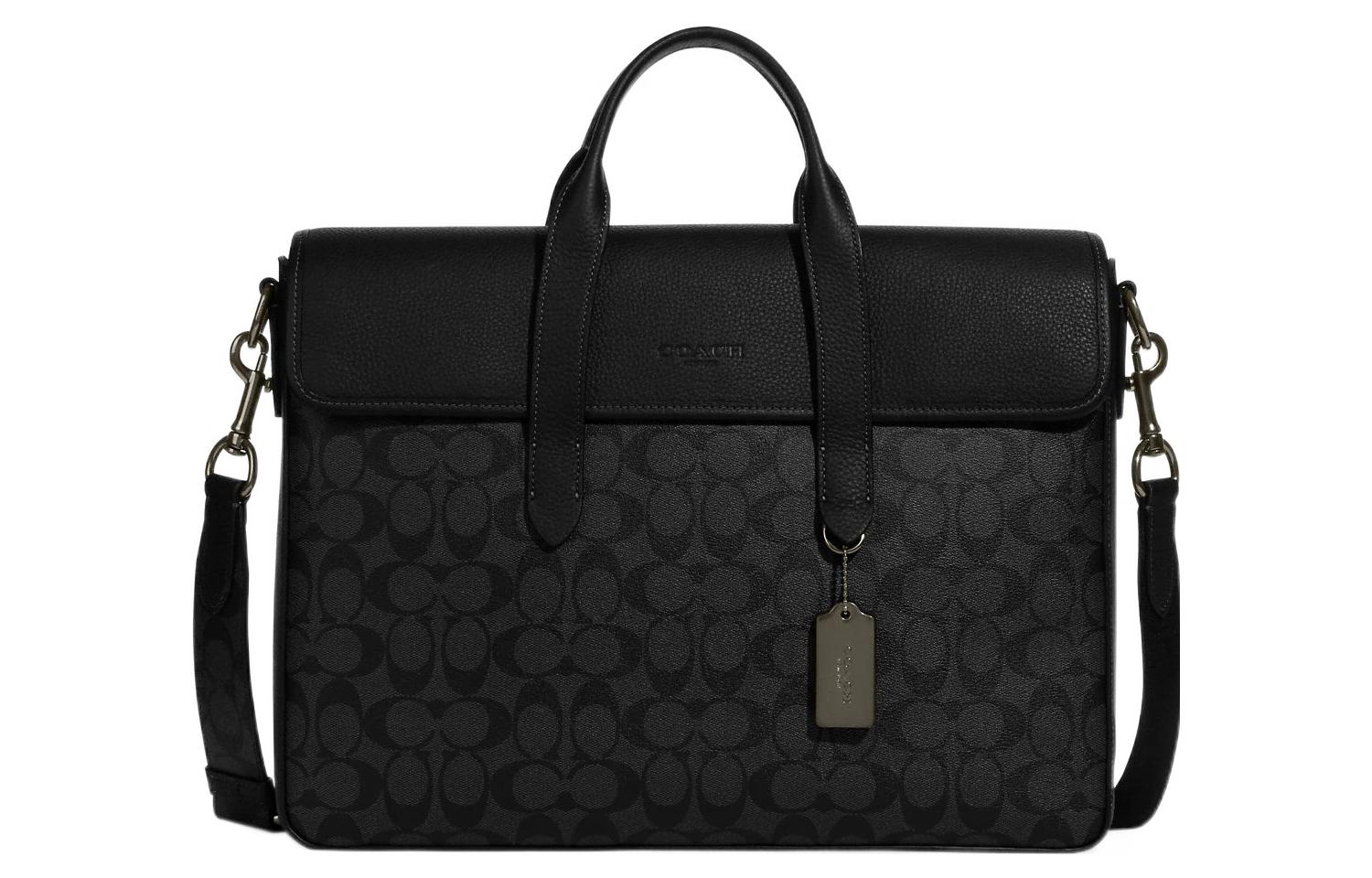 Сумка-папка мужская COACH Sullivan черная
