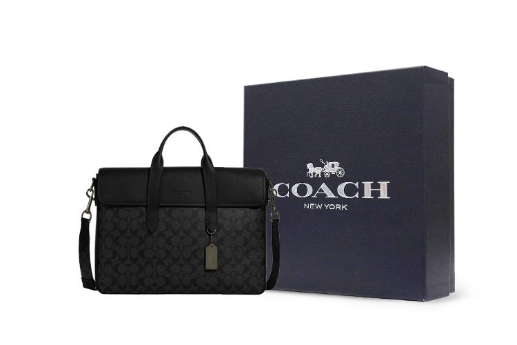 Сумка-папка мужская COACH Sullivan черная