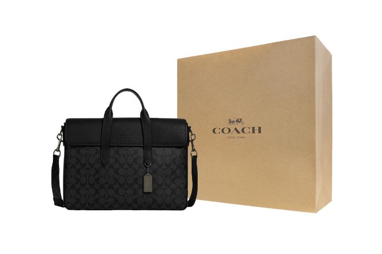 Сумка-папка мужская COACH Sullivan черная