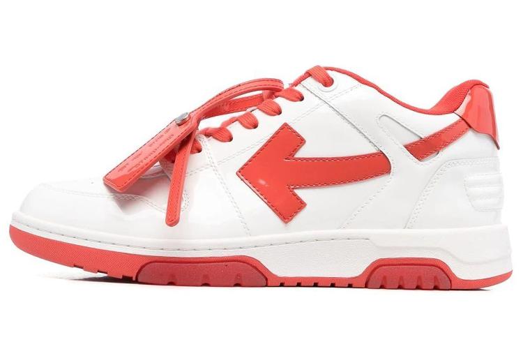 Кроссовки мужские OFF WHITE Out Of Office Low Top красные, 40 EU