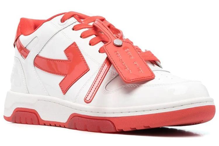 Кроссовки мужские OFF WHITE Out Of Office Low Top красные, 40 EU