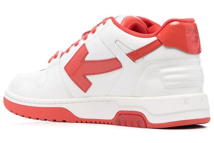 Кроссовки мужские OFF WHITE Out Of Office Low Top красные, 40 EU
