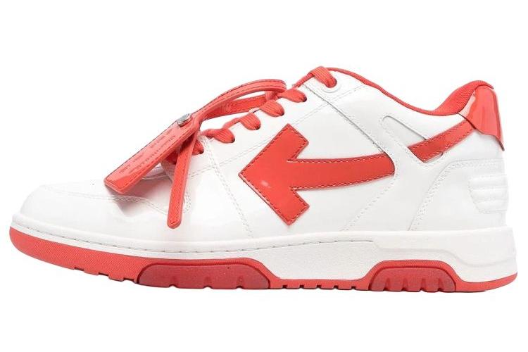 Кроссовки мужские OFF WHITE Out Of Office Low Top красные, 40 EU