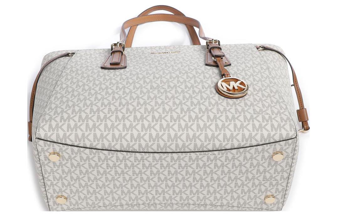 Сумка женская MICHAEL KORS Voyager через плечо vanilla white